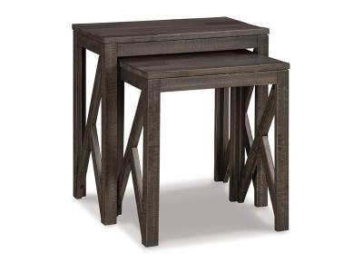 Signature Design by Ashley Emerdale Accent Table Set (2/CN) A4000229 Gray