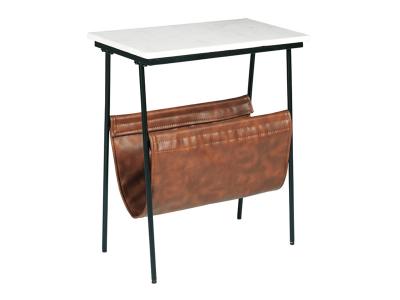 Signature Design by Ashley Etanbury Accent Table A4000254 Brown/Black/White