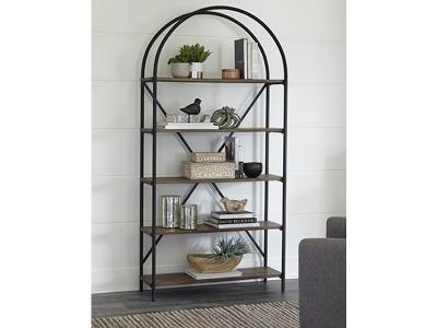 Signature Design by Ashley Galtbury Bookcase in Brown/Black - A4000325