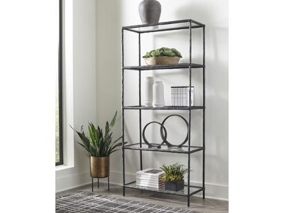 Signature Design by Ashley Ryandale Bookcase in Antique Black - A4000461