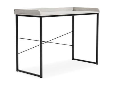 Signature Design by Ashley Bayflynn Home Office Desk in White/Black - H288-10