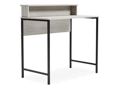 Signature Design by Ashley Bayflynn Home Office Desk in White/Black - H288-14 