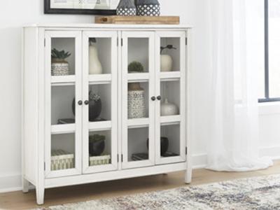 Signature Design by Ashley Kanwyn Accent Cabinet in Whitewash - T937-40