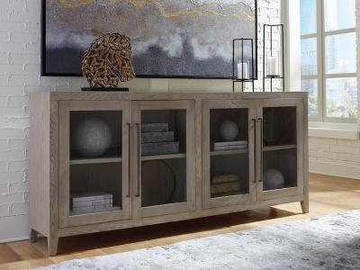 Signature Design by Ashley Dalenville Accent Cabinet in Warm Gray - A4000421