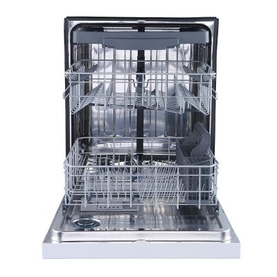 24" GE Built-In Front Control Dishwasher In White - GBF655SGPWW