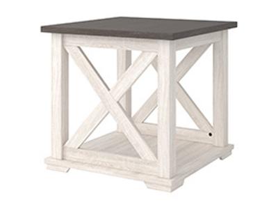 Signature Design by Ashley Dorrinson Square End Table T287-2 Two-tone