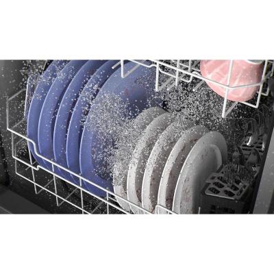 24" GE Top Control Interior Dishwasher with Sanitize Cycle - GDT635HSRSS