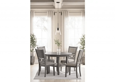 Signature Design by Ashley 5 Piece Wrenning Dining Set in Gray - D425-225