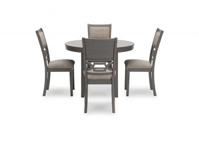 Signature Design by Ashley 5 Piece Wrenning Dining Set in Gray - D425-225