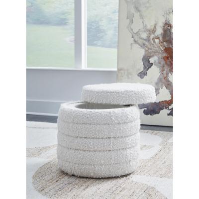 Signature Design by Ashley Storage Ottoman/Duntler/Ivory - A3000678