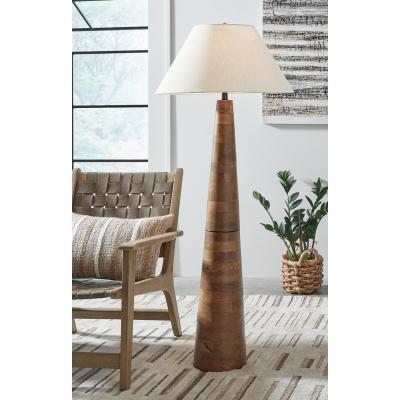 Signature Design by Ashley Wood Floor Lamp (1/CN)/Danset - L329101