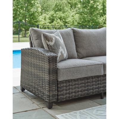 Signature Design by Ashley Oasis Court 4 Piece Outdoor Seating Set - P335-081