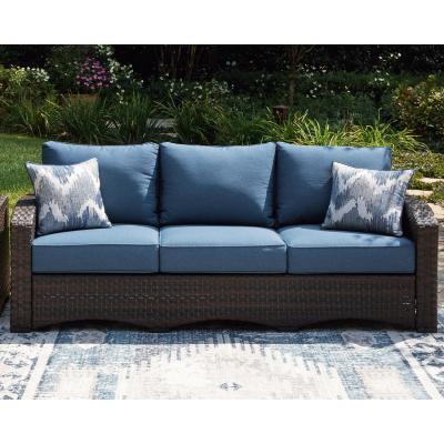 Signature Design by Ashley Windglow Outdoor Sofa with Cushion - P340-838