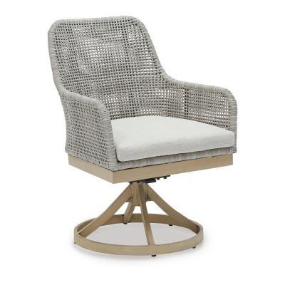 Signature Design by Ashley Outdoor Seton Creek Swivel Chair w/Cushion (2/CN) - P798-602A