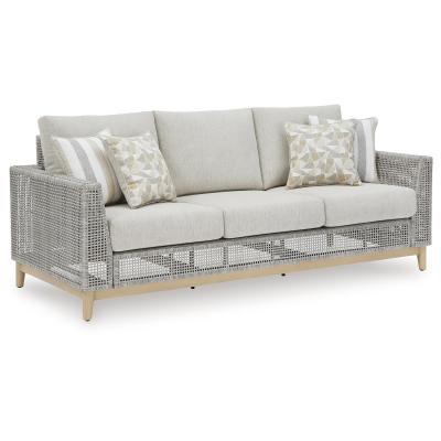 Signature Design by Ashley Outdoor Seton Creek Sofa with Cushion - P798-838