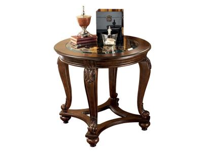 Signature by Ashley Round End Table/Norcastle T499-6