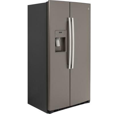 36" GE 21.8 Cu. Ft. Counter Depth Side-By-Side Refrigerator - GZS22IMNES