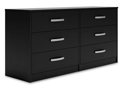 Signature by Ashley Six Drawer Dresser/Finch/Black EB3392-231