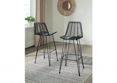 Signature Design by Ashley® Angentree Bar Height Bar Stool - D434-130