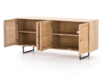 69" Corcoran Mango Sideboard with Cane Doors - BU-0812-MA