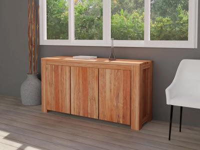 Corcoran 3 Doors Acacia Sideboard - ZEN-BUF-A