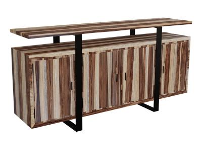 Corcoran Sheesham Wood Sideboard with Metal Base - GOA-23-SH