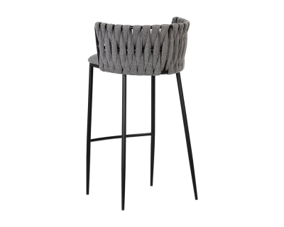 Sunpan Sarai Barstool in Belfast Koala Grey - 106188