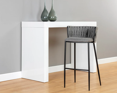 Sunpan Sarai Barstool in Belfast Koala Grey - 106188