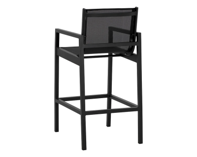 Sunpan Merano Barstool in Black - 110969