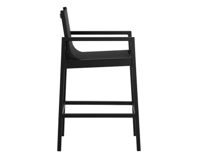 Sunpan Merano Barstool in Black - 110969