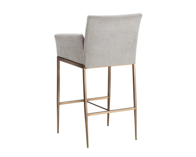 Sunpan Gesa Barstool in Polo Club Stone - 104706