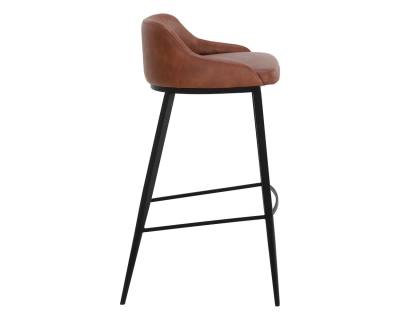 Sunpan Astra Barstool in Cinnamon Brown - 111082