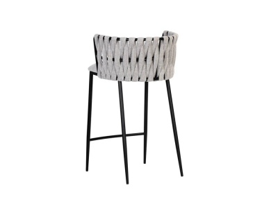 Sunpan Sarai Counter Stool in Belfast Heather Grey - 106189