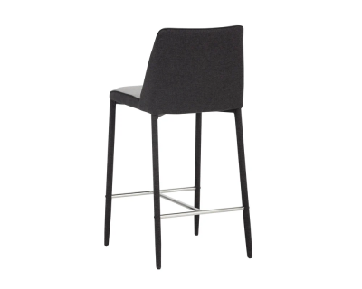 Sunpan Renee Counter Stool in Armour Grey / Dark Slate - 103307