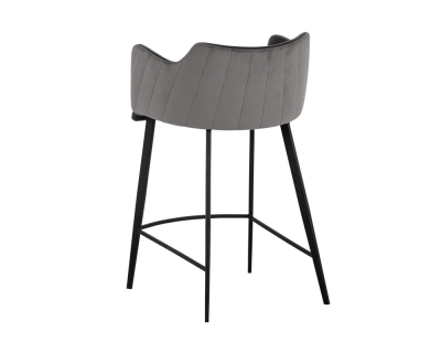 Sunpan Griffin Counter Stool in Town Grey / Roman Grey - 103245