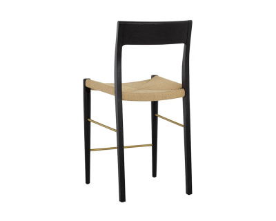 Sunpan Bondi Counter Stool in Black - 108281