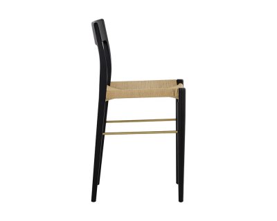 Sunpan Bondi Counter Stool in Black - 108281