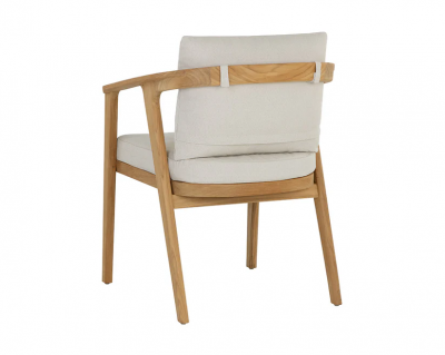 Sunpan Coraline Dining Armchair in Palazzo Cream - 109044