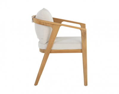 Sunpan Coraline Dining Armchair in Palazzo Cream - 109044