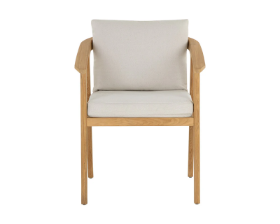 Sunpan Coraline Dining Armchair in Palazzo Cream - 109044