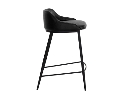 Sunpan Astra Counter Stool in Nightfall Black - 111081