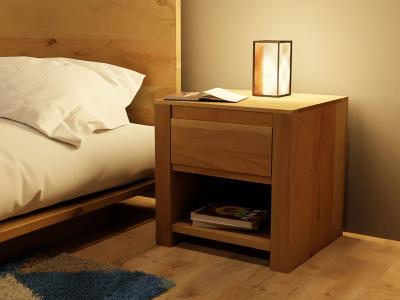 Corcoran Acacia Wood Nightstand - ZN-NDNT-AC