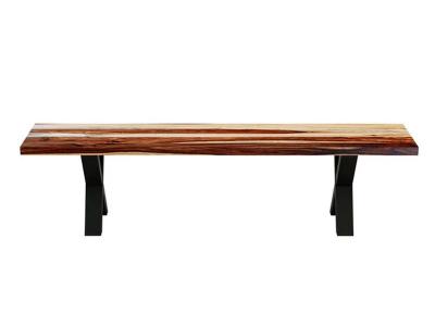 70" Corcoran Live Edge Sheesham Bench - ZEN-23-B-SH