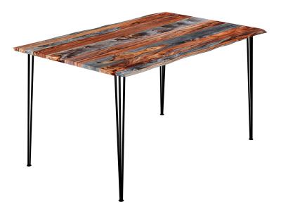 Corcoran Live Edge Grey Sheesham Table - ZEN-28-SHG