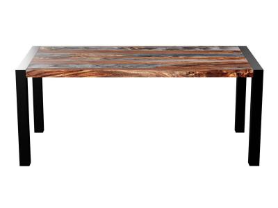 Corcoran Grey Sheesham Dining Table - ZEN-18-SHG