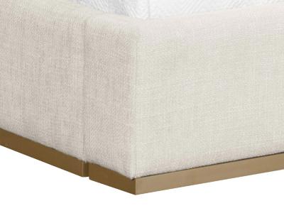 Sunpan Beckham Queen Size Bed in Chacha Cream - 108483