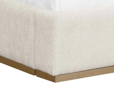 Sunpan Beckham King Size Bed in Chacha Cream - 108482