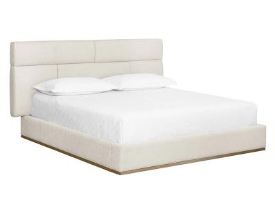 Sunpan Beckham King Size Bed in Chacha Cream - 108482