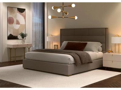 Sunpan Clara King Size Bed in Ernst Sandstone - 108709