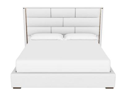 Sunpan Clara King Size Bed in Ernst Silverstone - 110094